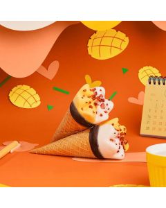Meichi 冰淇淋雪糕生鮮冷飲甜筒 芒果酸奶 68g
